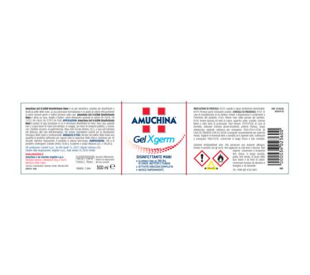 Gel X-Germ disinfettante mani - 500 ml - Amuchina Professional - 419626 - 8000036024959 - 89365_2 - DMwebShop