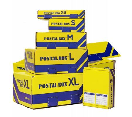 Scatola spedizioni Postal Box - medio - 34 x 24 x 12 cm - Blasetti - 0422 - 8007758014220 - 91394_1 - DMwebShop