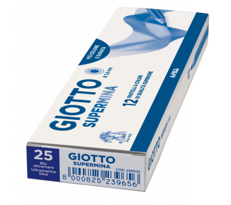 Pastello Supermina - mina 3,8 mm - blu oltremare 25 - Giotto - 23902500 - 8000825239250 - 36248_1 - DMwebShop