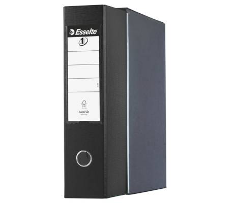 Registratore Eurofile G55 - dorso 8 cm - protocollo - 23 x 33 cm - nero - Esselte - 390755130 - 8004157735138 - 50912_2 - DMwebShop