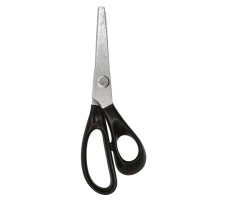 Forbici Zig Zag - 19 cm - lama in ghisa - nero - Lebez - 4340 - 8007509043400 - 51494_1 - DMwebShop