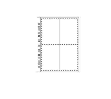 Buste forate Atla F - porta foto 8 spazi - 10 x 15 cm - trasparente - conf. 10 pezzi - Sei Rota - 662501 - 8004972012872 - 56680_1 - DMwebShop