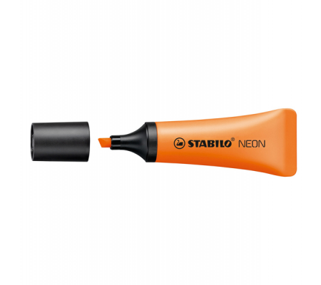Evidenziatore Neon - punta a scalpello - tratto 2 - 5 mm - colore arancio - Stabilo - 72/54 - 4006381401135 - 70761_1 - DMwebShop