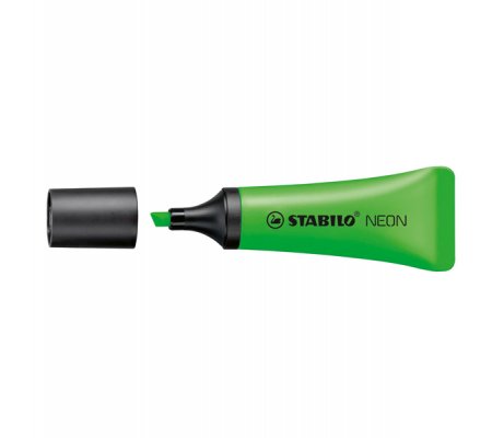 Evidenziatore Neon - punta a scalpello - tratto 2 - 5 mm - colore verde - Stabilo - 72/33 - 4006381401074 - 70763_1 - DMwebShop