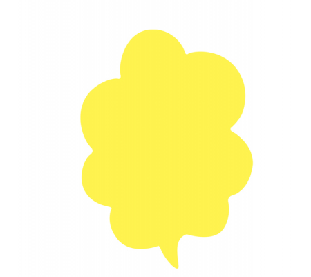 Segnaprezzi Nuvola - 11 x 15,5 cm - giallo - conf. 12 pezzi - Cwr - 05987 - 8004957059878 - 72125_1 - DMwebShop