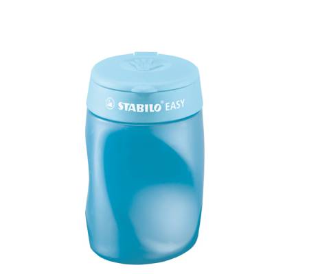 Temperamatite Easy con contenitore - 3 fori - ergonomico - blu - per mancini - Stabilo - 4501/2 - 4006381415866 - 79895_2 - DMwebShop