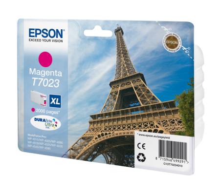 Tanica - magenta - T7023 - 21,3 ml - Epson - C13T70234010 - 8715946499291 - EPST70234010_1 - DMwebShop