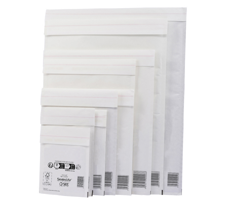 Busta imbottita Mail Lite formato E (22 x 26 cm) - bianco - conf. 10 pezzi - Sealed Air - 100405567 - 5051146001890 - 47511_4 - DMwebShop