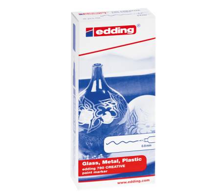 Marcatore 780 a vernice - punta 0,8 mm - nero - Edding - 4-780-9-001 - 4004764953608 - 51218_1 - DMwebShop
