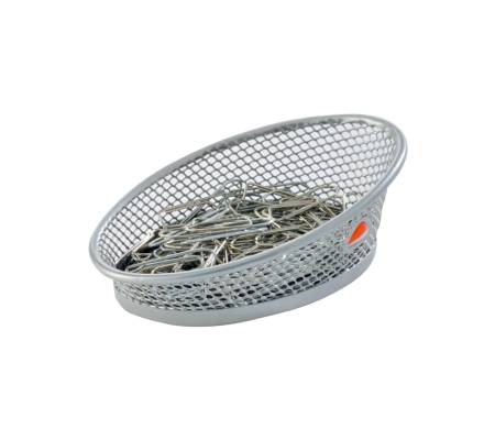 Portafermagli Mesh - rete metallica - 10,5 x 7,3 x 4 cm - argento - Alba - MESHCLIP/M - 3129710008872 - 61904_1 - DMwebShop