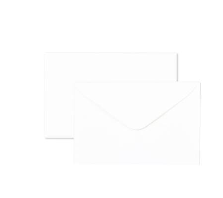 Scatola 100 biglietti + 100 buste - Bristol - bianco - 75 x 112 mm - Rex Sadoch - 8104 - 8004999810406 - 68901_1 - DMwebShop