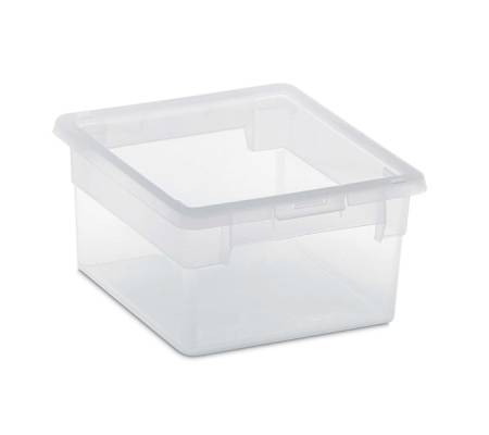 Contenitore multiuso Light Box S/2 - 17,8 x 20,4 x 10 cm - 2,5 lt - plastica - trasparente - Terry - 1001970 - 8005646019708 - 71053_1 - DMwebShop