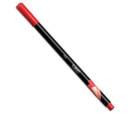 Fineliner Intensity - punta 0,4 mm - rosso - conf. 12 pezzi - Bic - 942084 - 3086123449350 - 83370_1 - DMwebShop