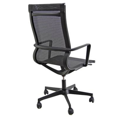 Poltrona direzionale Tekno - schienale alto - nero - Unisit - TKNA/NE - 8050043747495 - 89592_1 - DMwebShop