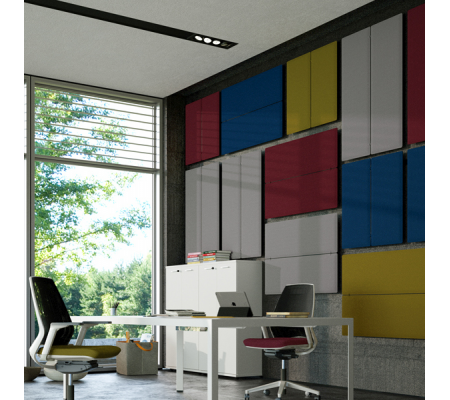 Pannello fonoassorbente Moody - 140 x 40 cm - blu - Artexport - 3BSAJ1400-IT - 89657_1 - DMwebShop