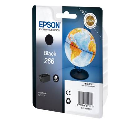 Cartuccia ink - 266 - nero - 5,8 ml - Epson - C13T26614010 - 8715946541822 - EPST26614010_1 - DMwebShop