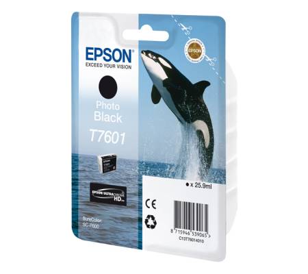 Cartuccia ink - nero Photo - T7601 - 25,9 ml - Epson - C13T76014010 - 8715946539065 - EPST76014010_1 - DMwebShop