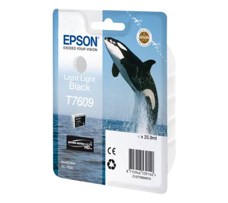 Cartuccia ink - nero chiaro chiaro - T7609 - 25,9 ml - Epson - C13T76094010 - 8715946539140 - EPST76094010_1 - DMwebShop