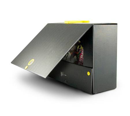 Scatola archivio Big Next - dorso 12 cm - 25 x 35 cm - nero-verde - Sei Rota - 68101205 - 8004972023700 - 71817_1 - DMwebShop