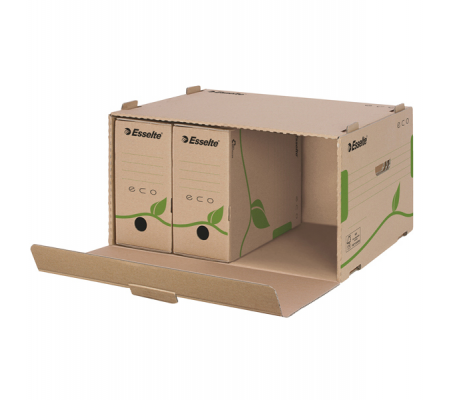 Scatola container EcoBox - 34 x 43,9 x 25,9 cm - apertura laterale - Esselte - 623919 - 4049793026282 - 72338_1 - DMwebShop