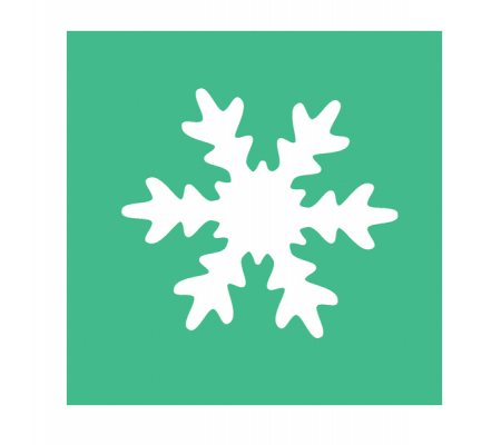 Fustella - motivo fiocco di neve - dimensione sagoma 25 mm - CWR - Deco - 10423 - 8004957104233 - 88995_1 - DMwebShop