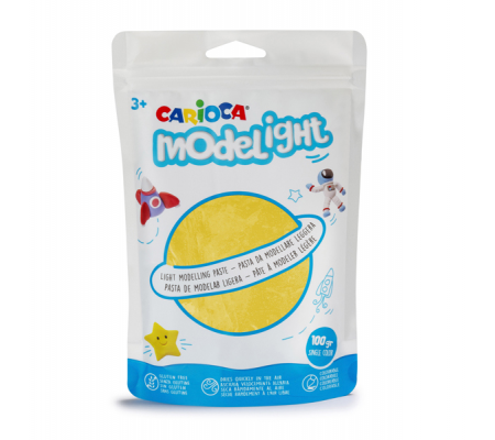 Pasta Model Light - 100 gr - colori assortiti - conf. 6 pezzi - Carioca - 52005 - 8003511752057 - 89323_3 - DMwebShop