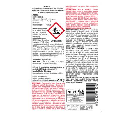 Insetticida per insetti striscianti - in polvere - 200 gr - Protemax - PROTE305 - 8005831011012 - 95725_1 - DMwebShop