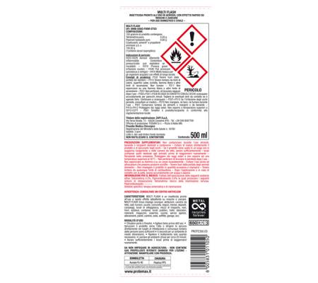 Insetticida spray mosche e zanzare - 500 ml - Protemax - PROTE350 - 8005831011050 - 95729_1 - DMwebShop