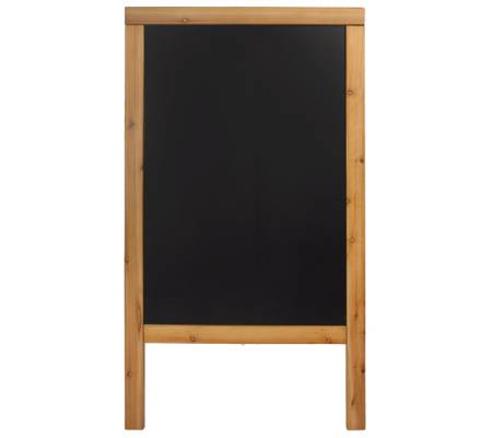 Lavagna Sandwich - cavalletto Teak - 69 x 125 cm - Securit - SBSW-TE-120 - 8718226495693 - 71638_1 - DMwebShop