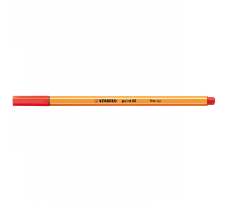 Fineliner Point 88 - tratto 0,4 mm - rosso chiaro 48 - Stabilo - 88/48 - 4006381493215 - 81716_1 - DMwebShop