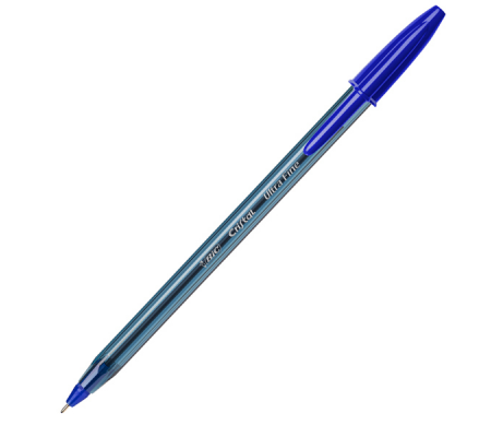 Penna a sfera - con cappuccio - Cristal Exact - punta 0,7 mm - blu - scatola 20 pezzi - Bic - 992605 - 89177_1 - DMwebShop