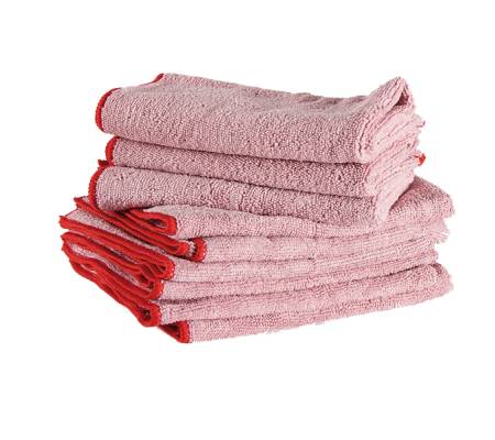 Panni microfibra Ultrega - 40 x 40 cm - rosso - pack 10 pezzi - Perfetto - 26601 - 8052474266019 - 89409_2 - DMwebShop