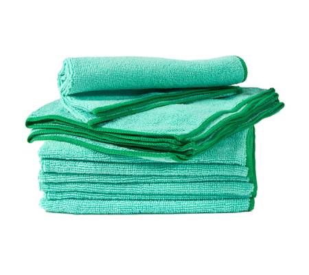 Panni microfibra Ultrega - 40 x 40 cm - verde - pack 10 pezzi - Perfetto - 26603 - 8052474266033 - 89411_2 - DMwebShop