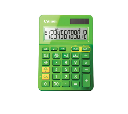 Calcolatrice - LS-123K-MOR EMEA DBL - arancione - Canon - 9490B004 - 4549292008555 - CANLS123K_2 - DMwebShop