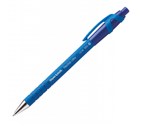 Penna a sfera a scatto Flexgrip Ultra - punta 1 mm - blu - conf. 30+6 pezzi - Papermate - 1910074 - 3501179100746 - 77128_1 - DMwebShop