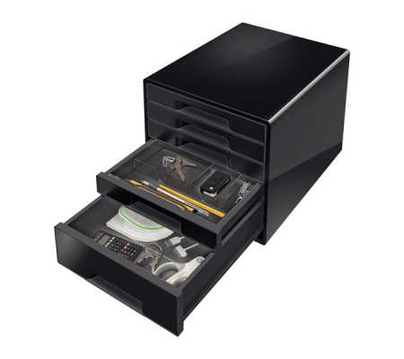 Cassettiera Drawer Cabinet Cube 5 - nero - Leitz - 52531095 - 4002432115501 - 83029_1 - DMwebShop