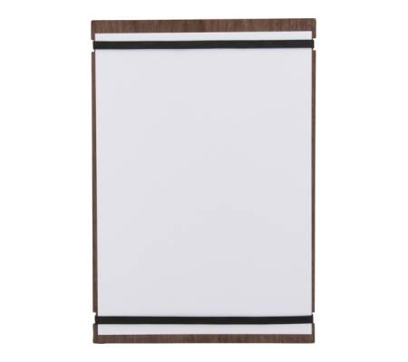 Portamenu' Tablet con elastici legno di noce - 32 x 22 cm - Securit - MC-WALA4-RB - 8719075285336 - 83378_1 - DMwebShop