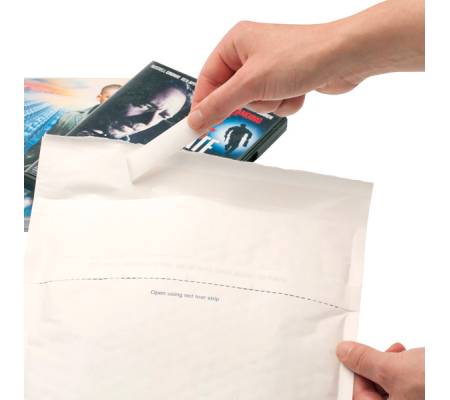 Busta imbottita Mail Lite Round Trip andata/ritorno formato D (18 x 26 cm) - conf. 100 pezzi - Sealed Air - 100935833 - 5051146086347 - 83482_1 - DMwebShop