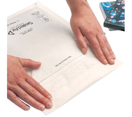 Busta imbottita Mail Lite Round Trip andata/ritorno formato D (18 x 26 cm) - conf. 100 pezzi - Sealed Air - 100935833 - 5051146086347 - 83482_2 - DMwebShop