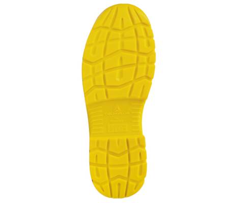 Calzatura di sicurezza Rimini 4 S1P SRC - pelle scamosciata perforata - numero 42 - beige-giallo - Deltaplus - RIMI4SPBE42 - 3295249243746 - 91515_1 - DMwebShop