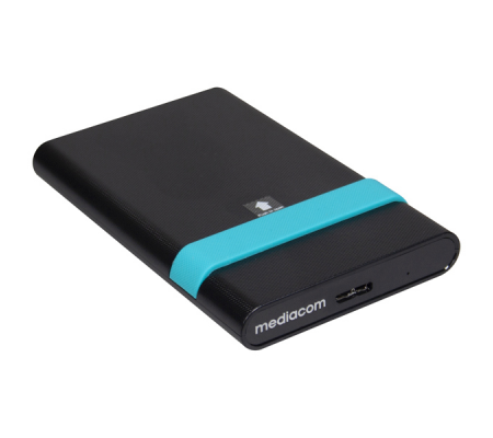 Box esterno per HDD 25' USB 3.01 - Mediacom - M-HDSB3PB - 8028153109663 - 95780_1 - DMwebShop