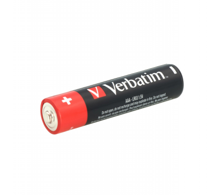 Blister 10 Pile alkaline Ministilo AAA - Verbatim - 49874 - 023942498742 - VERB49874_2 - DMwebShop