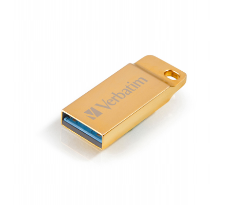 Memoria USB 3.0 - Metal Executive Drive - Oro - 32 Gb - Verbatim - 99105 - 023942991052 - VERB99105_1 - DMwebShop