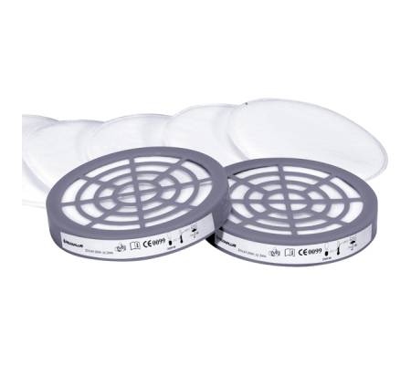 Kit 2 filtri P2 per semimaschera M6400 - Deltaplus - M6000P2R - 3295249128883 - 82083_1 - DMwebShop