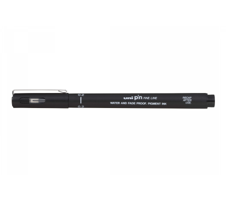 Pin fineliner - punta 0,2mm - nero - Uni Mitsubishi - M PIN102 N - 4902778915264 - 85910_1 - DMwebShop
