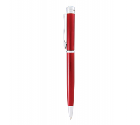 Penna sfera Strata - tratto medio - fusto rosso - Monteverde - J029615 - 080333296158 - 91537_1 - DMwebShop