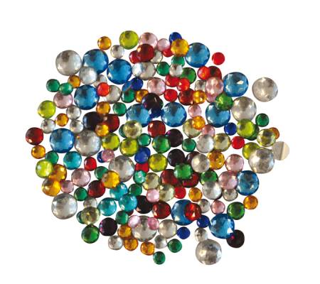 Gemme Kristall - colori e forme assortiti - conf. 250 pezzi - Deco - 12620 - 8004957126204 - 91568_1 - DMwebShop