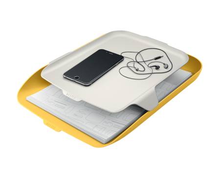 Vaschetta portacorrispondenza con vassoio organizer Cosy - giallo - Leitz - 52590019 - 4002432124817 - 92726_2 - DMwebShop
