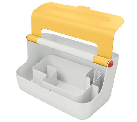 Cassetta portaoggetti con maniglia Cosy - giallo - Leitz - 61250019 - 4002432126194 - 92735_2 - DMwebShop