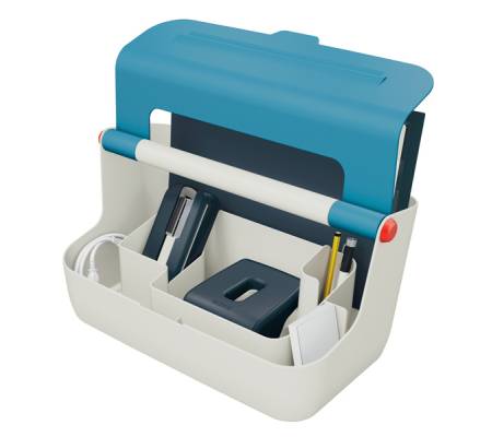 Cassetta portaoggetti con maniglia Cosy - blu - Leitz - 61250061 - 4002432126200 - 92736_1 - DMwebShop